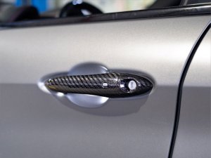 Alfa Romeo Stelvio Exterior Door Handle Set - Carbon Fiber